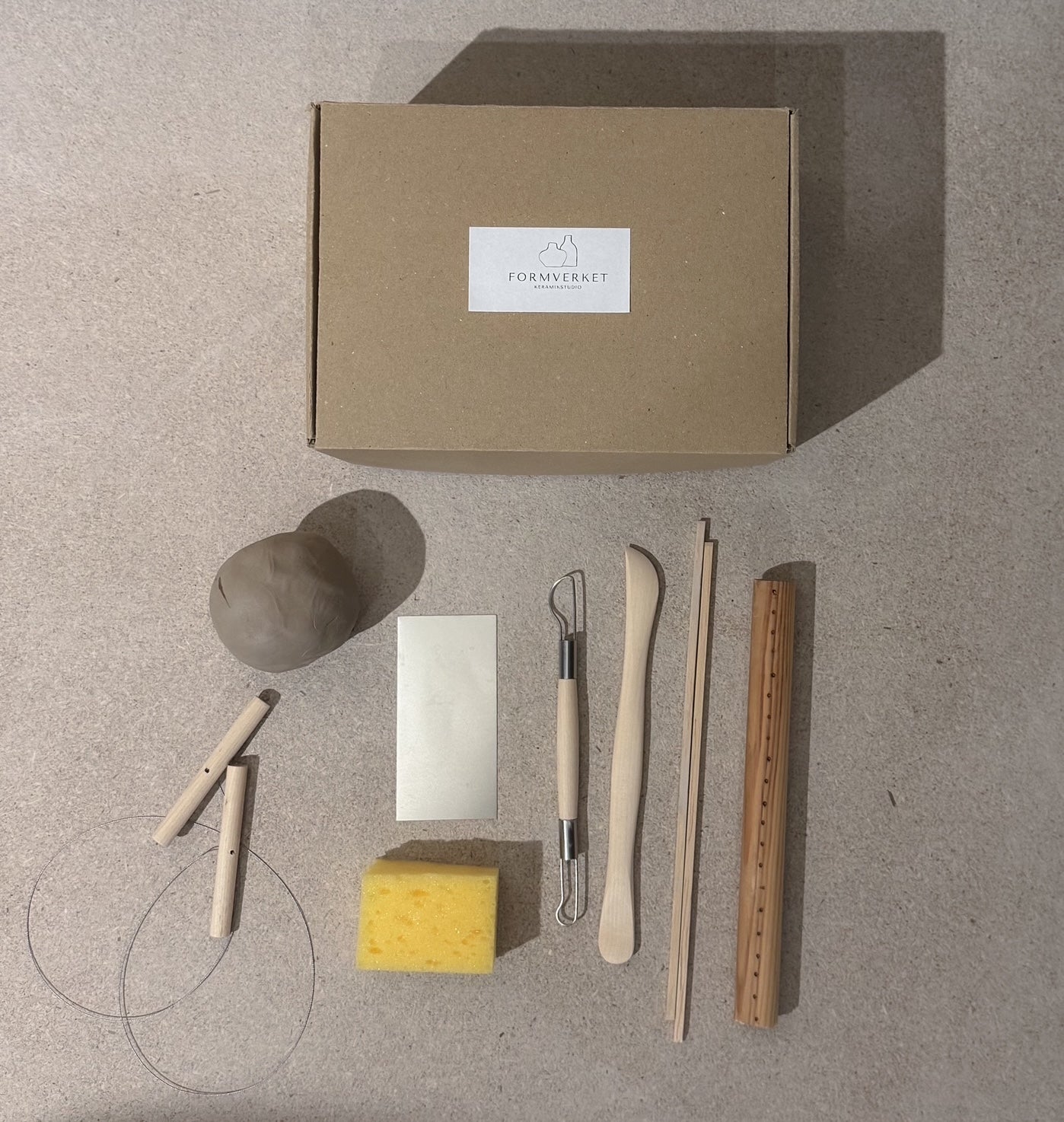 FORMVERKETS EGNA DIY-KIT - SKAPA MED LERA HEMMA